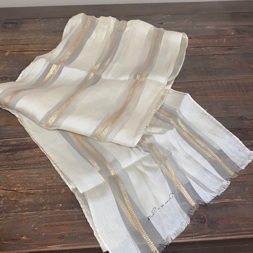 Oscar de la Renta Silk Scarf
